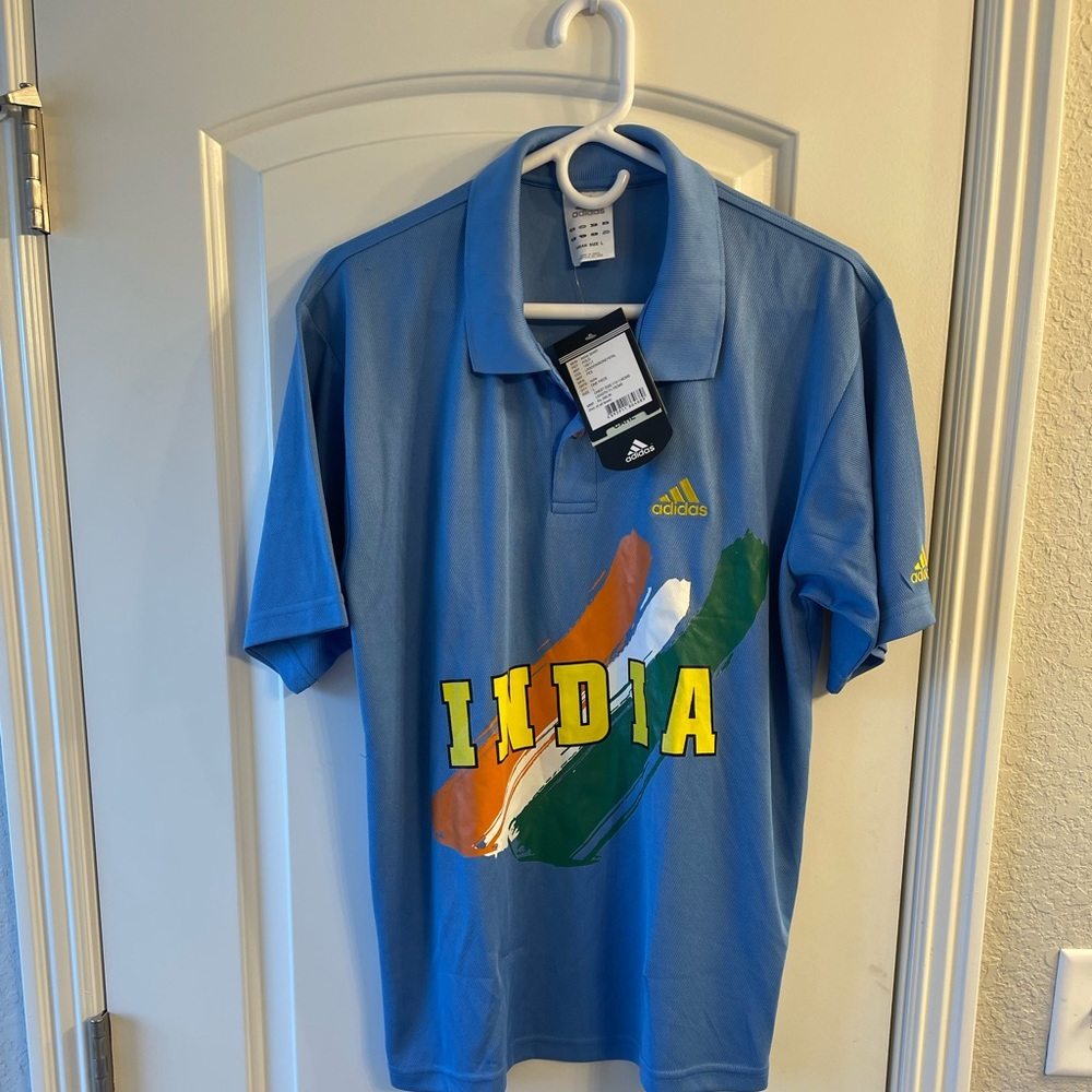 NWT Adidas India polo shirt